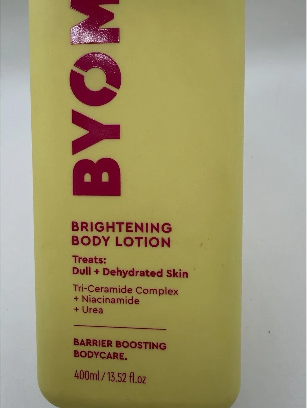 BYOMA Brightening Body Lotion 13.52 oz 400ml Niacinamide Urea Tri-Ceramide